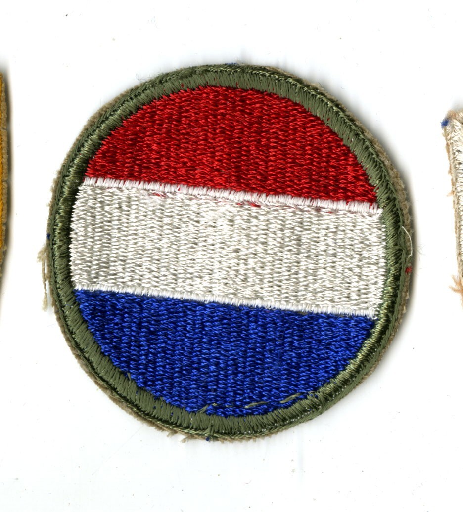 Army Ground Forces White Back Patch WWII Vintage