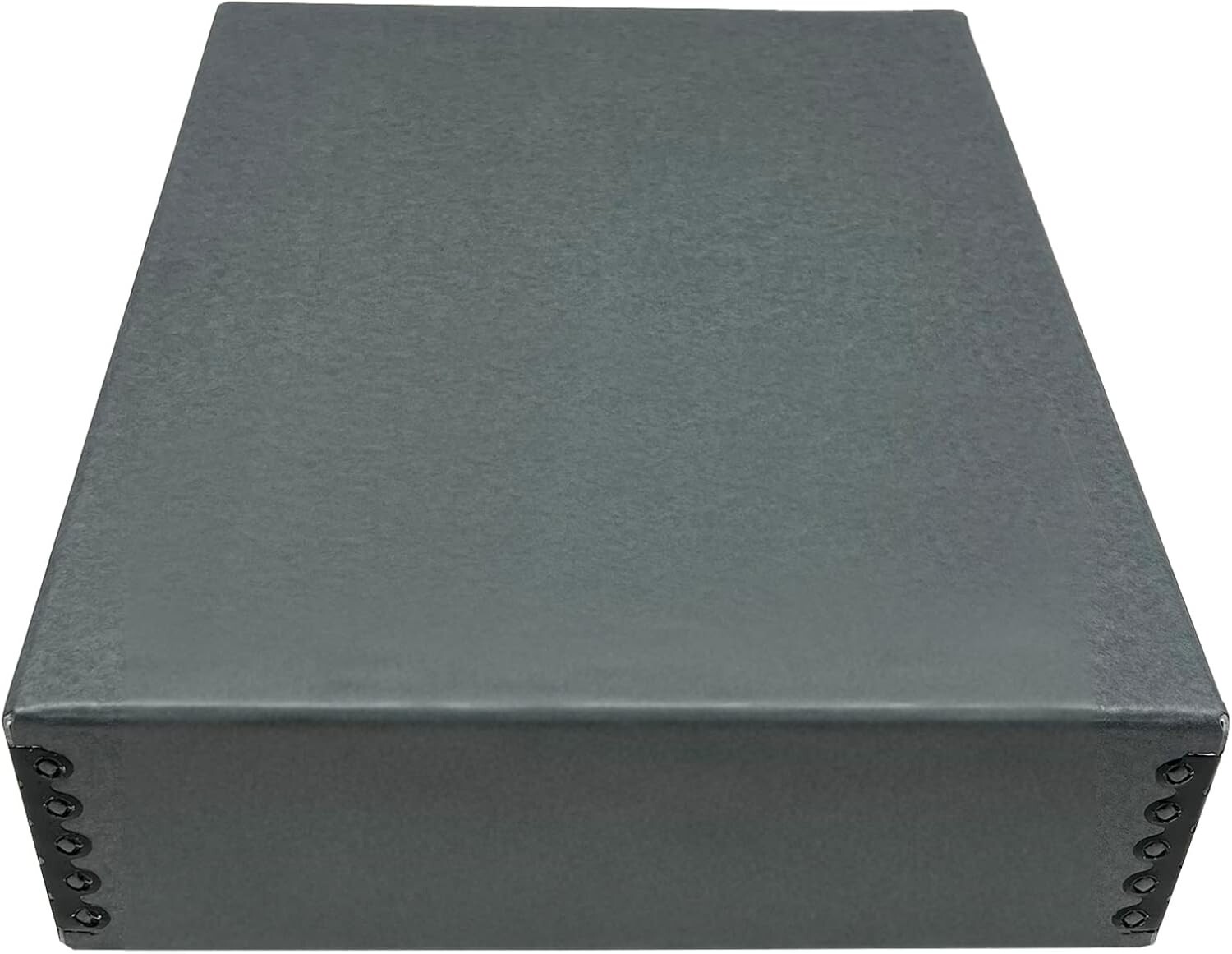 , Archival Storage Box, Acid-Free Drop Front Museum Box with Metal Edge for Stor