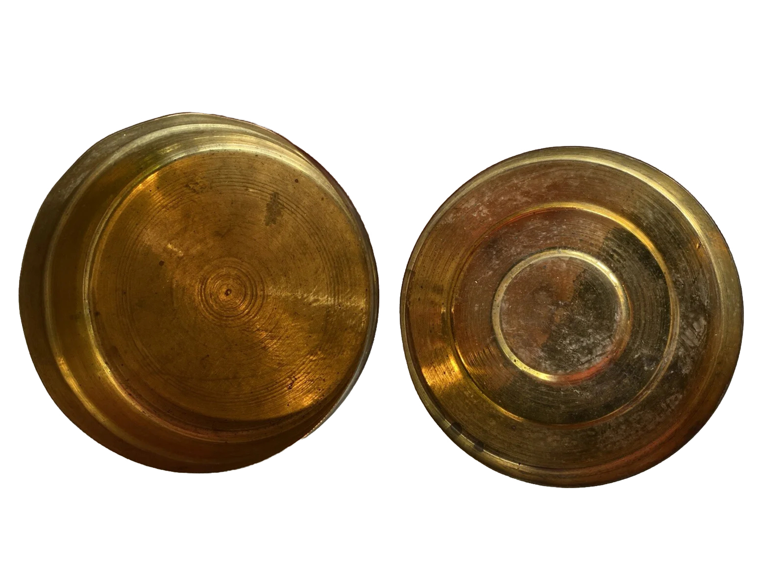 VINTAGE BRASS KITCHEN / TRINKET BOX