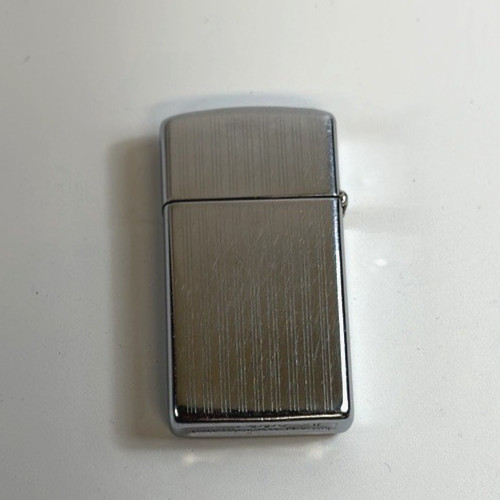 1996 Zippo Slim Pinstripe Lighter Monogrammed LBM