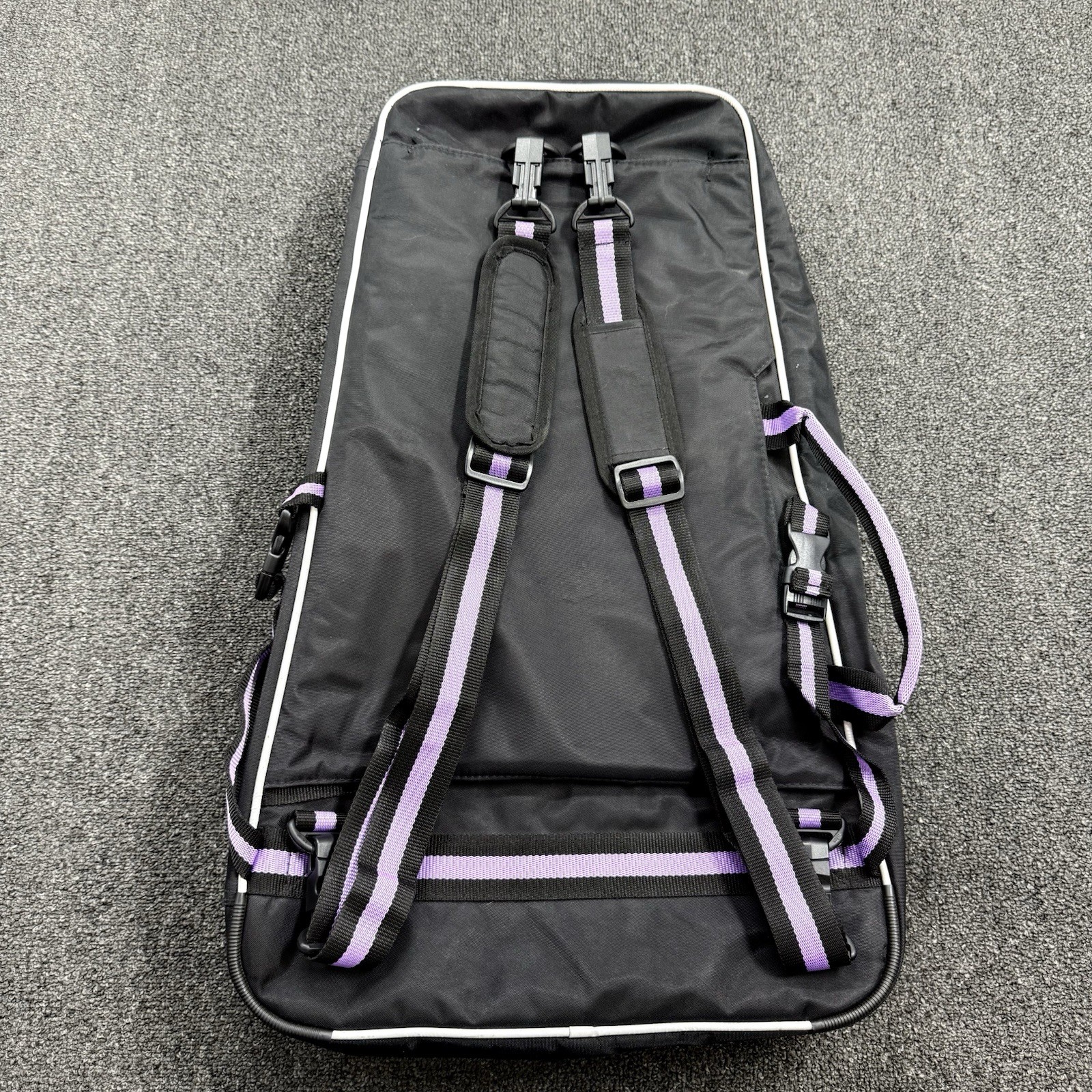 Yamaha SBK 285 Xylophone Bells Bag Carry Case Black Purple Soft Padded Bag Only