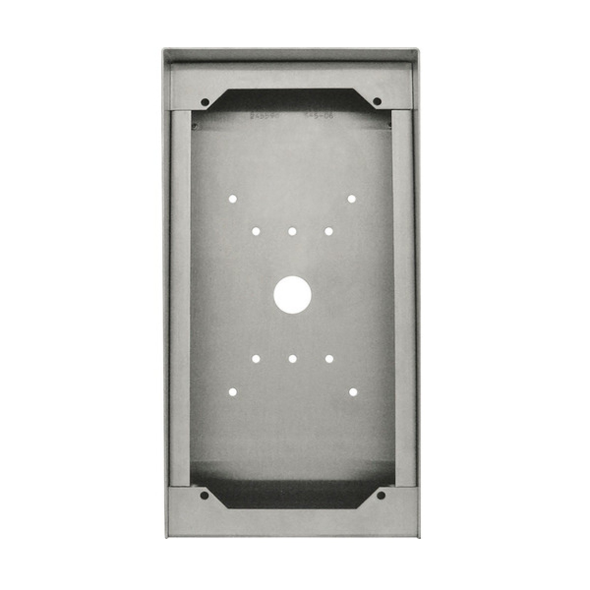 Aiphone SBX-ISDVFRA Stainless Steel Surface Mount Box for Audio/Video Door