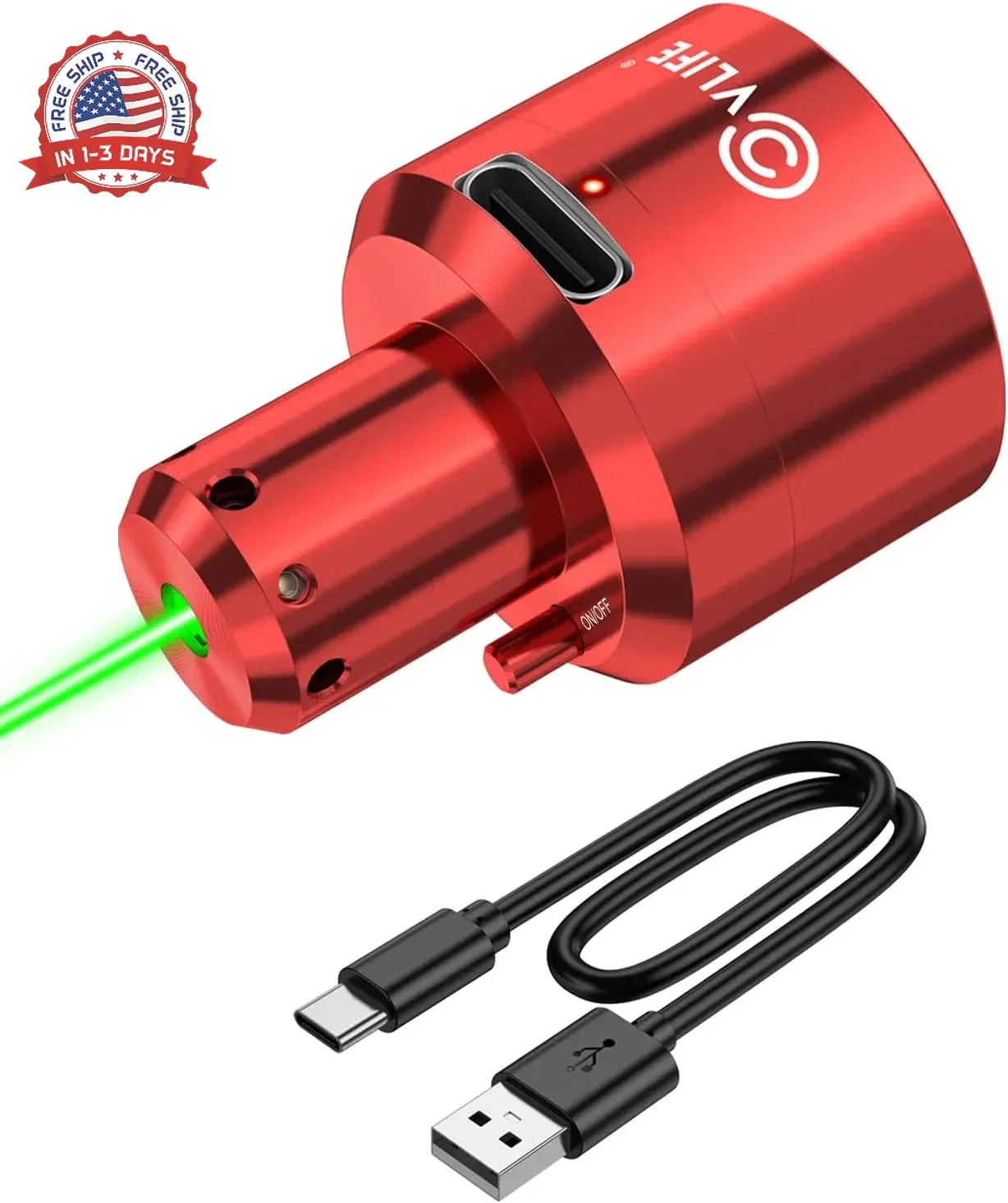 Rechargeable Green/Red Laser Bore Sight Magnetic Bore Sight Laser for Mul