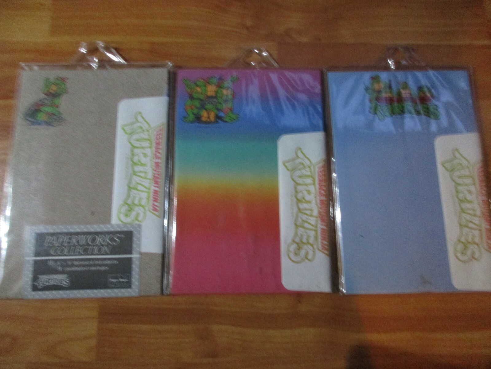 Vintage 1989 Ninja Turtles Stationery Set U Choose NOT a LOT Rare NOS