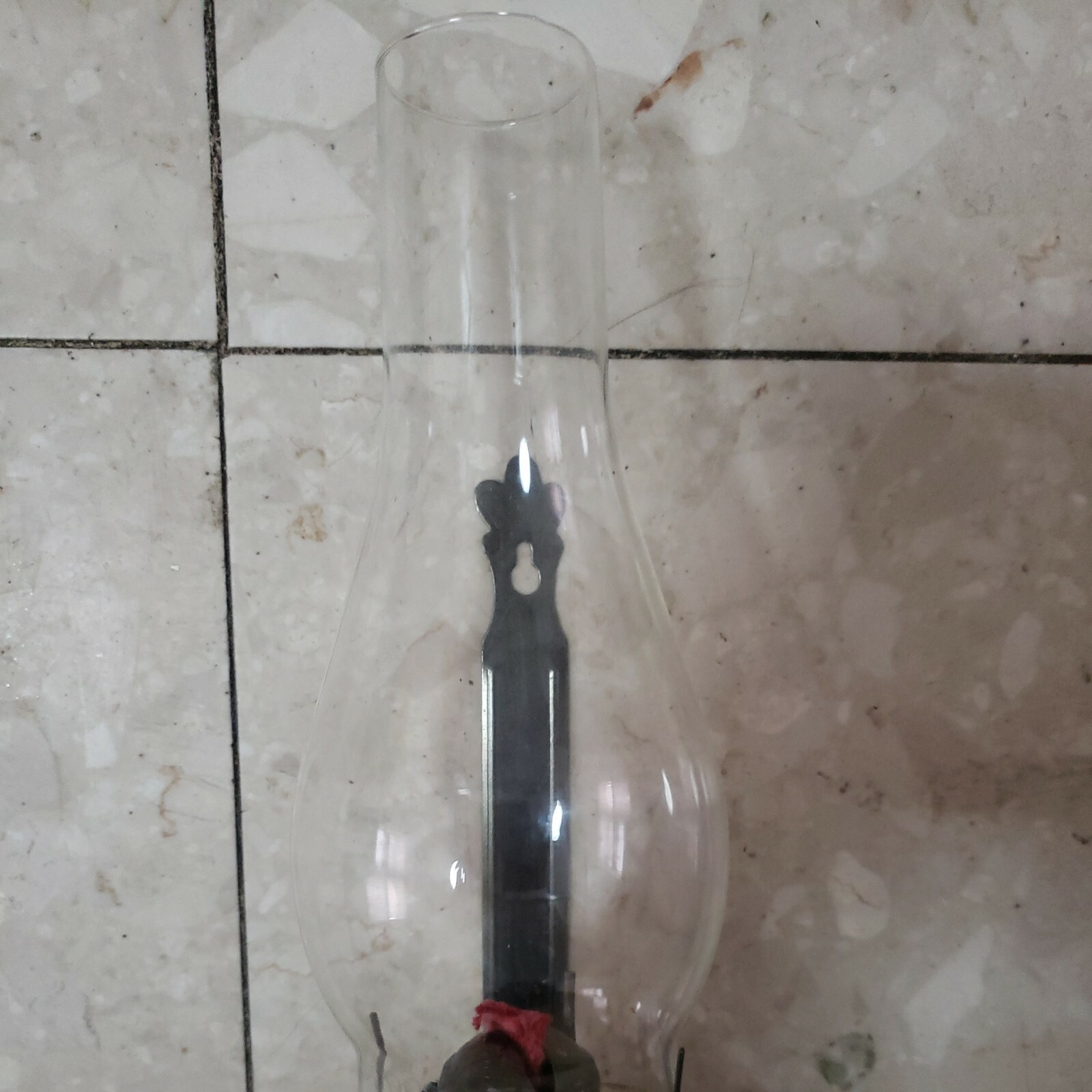 Vintage New Brass Wall Kerosene Lamp, never used