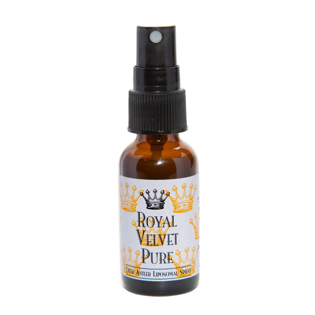 Royal Velvet Pure Deer Antler Velvet Oral Spray Daily Wellness Support Fast Ship