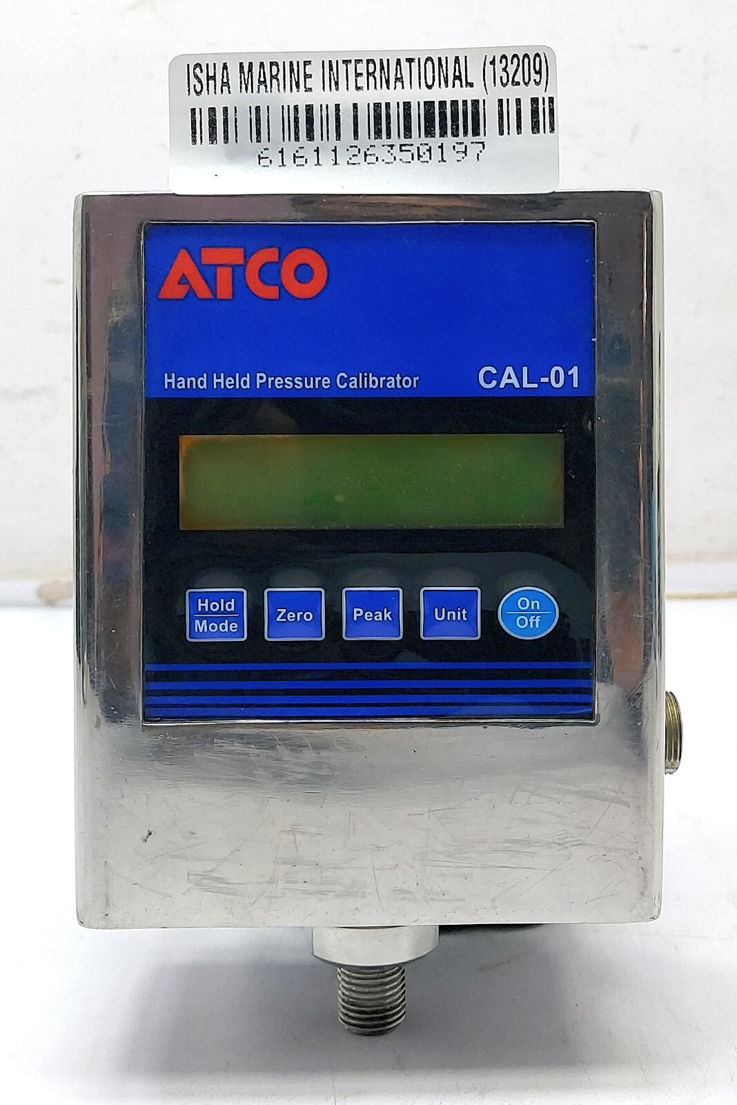 ATCO CAL-01 Hand Held Pressure Calibrator