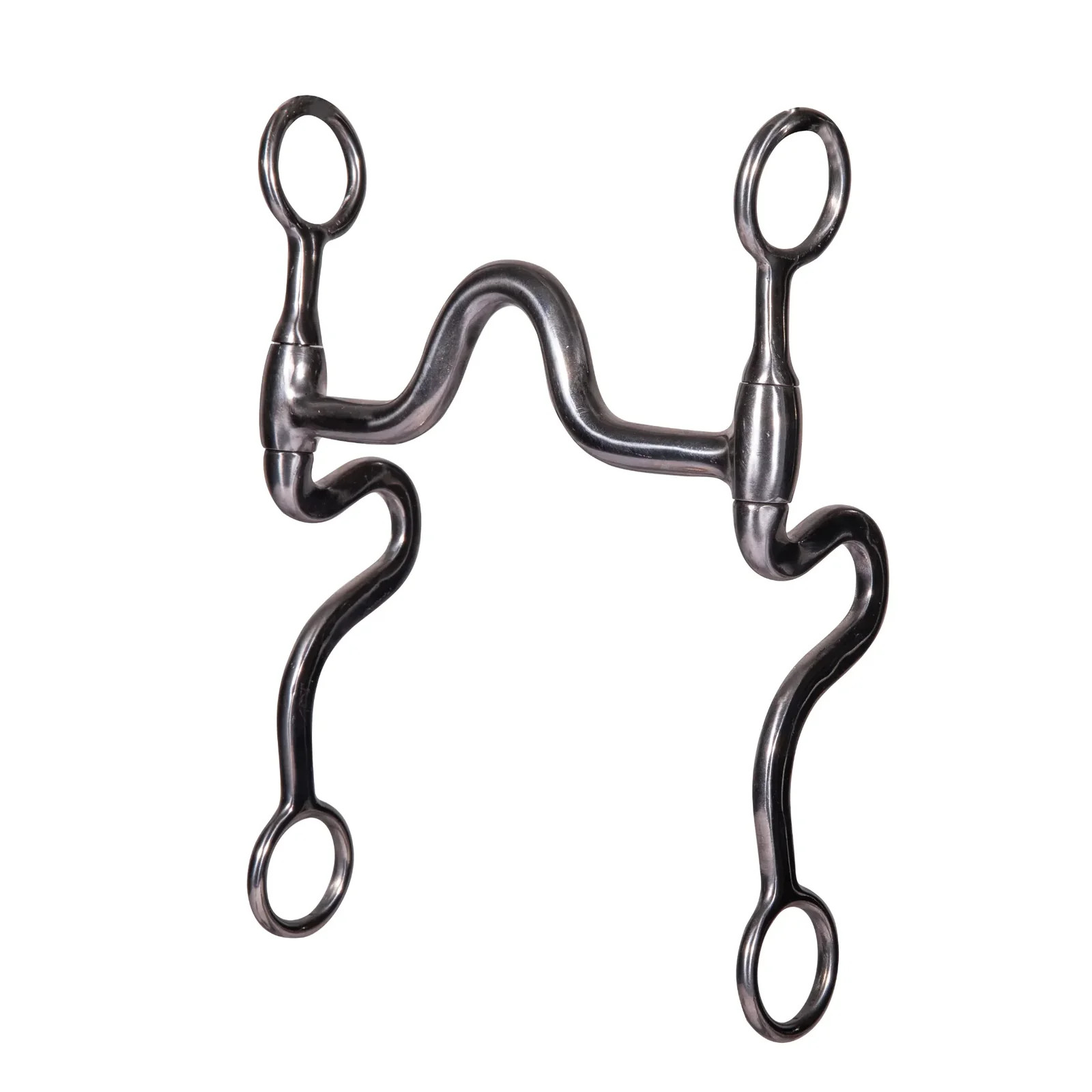 Professional's Choice Equisential Swept Back Seven Shank Bit - 8-inch Cheek -