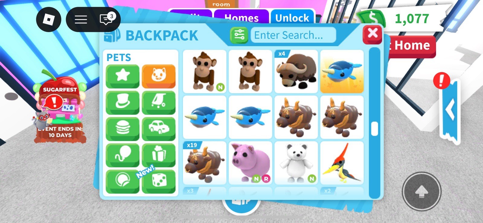 Roblox Adopt Me! Neon Fly Ride Pets Collection Virtual Game Item Asset