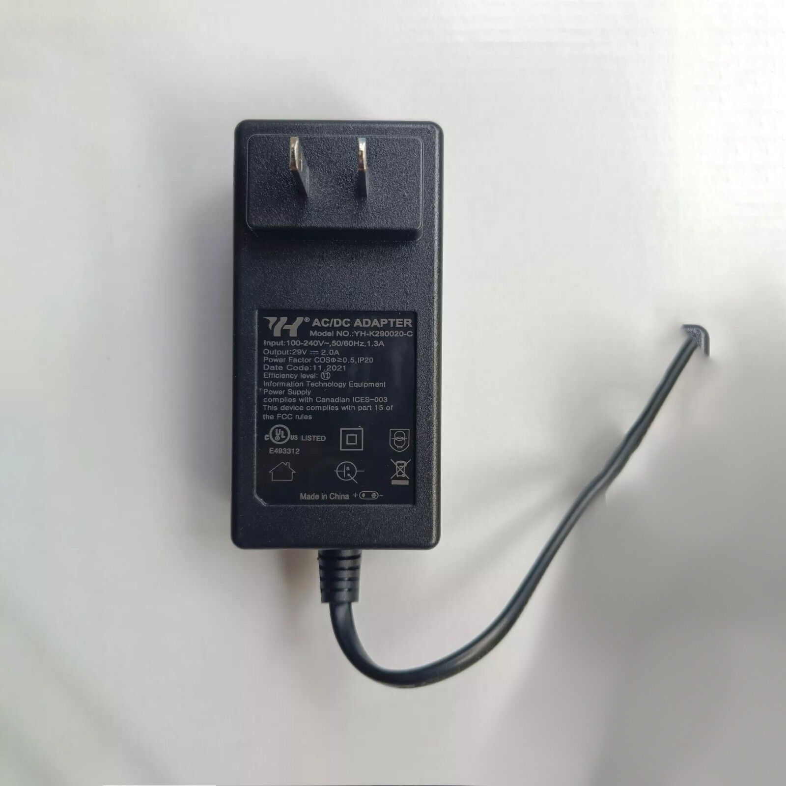 Power Supply Cord for Recliner and Lift Chair Replacement Wall Power SupplyYW