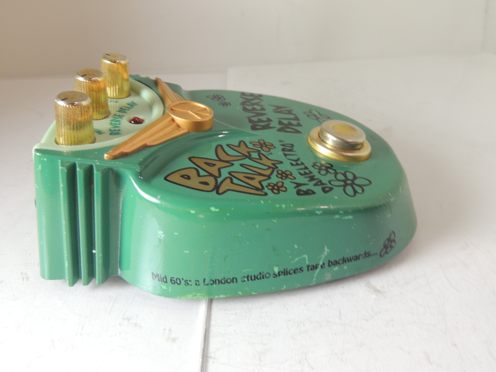 Danelectro Back Talk Reverse Delay Effects Pedal w/Original Box Free USA Ship