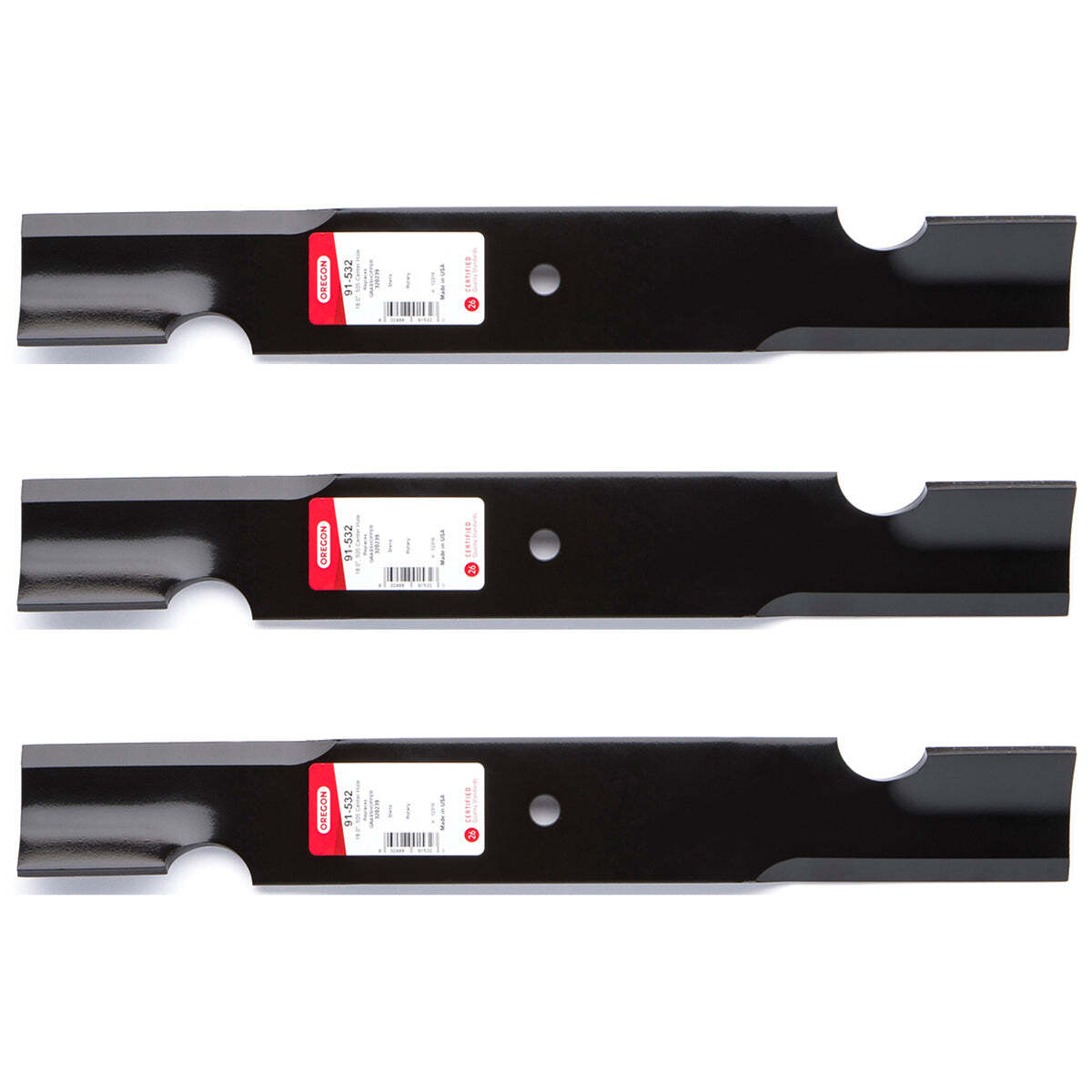 Oregon 791-532 Heavy Duty Blades for 52" Grasshopper 320236, 320238, 320239
