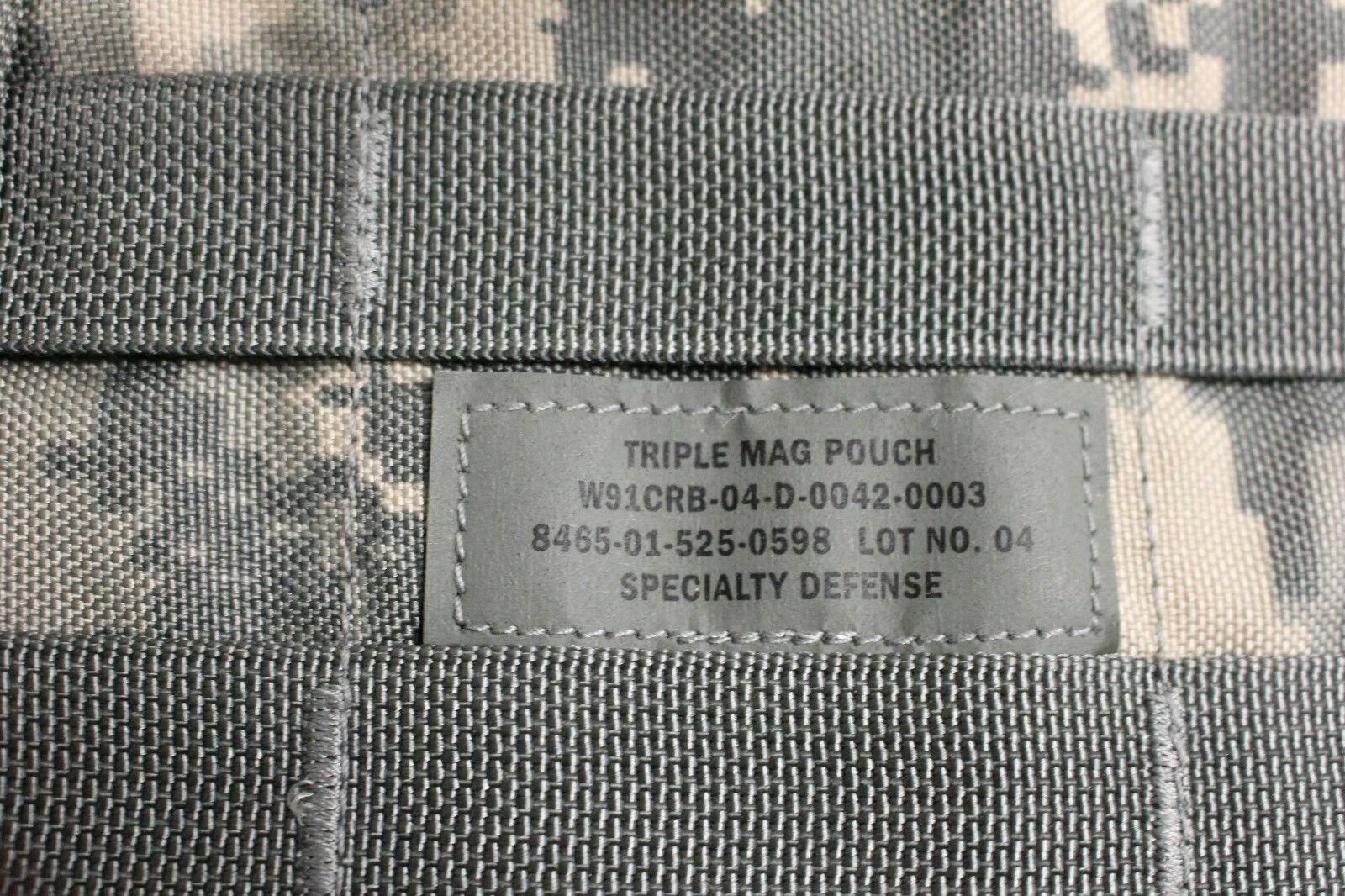 NEW TRIPLE THREE 3 MAG UTILITY AMMO POUCH ACU