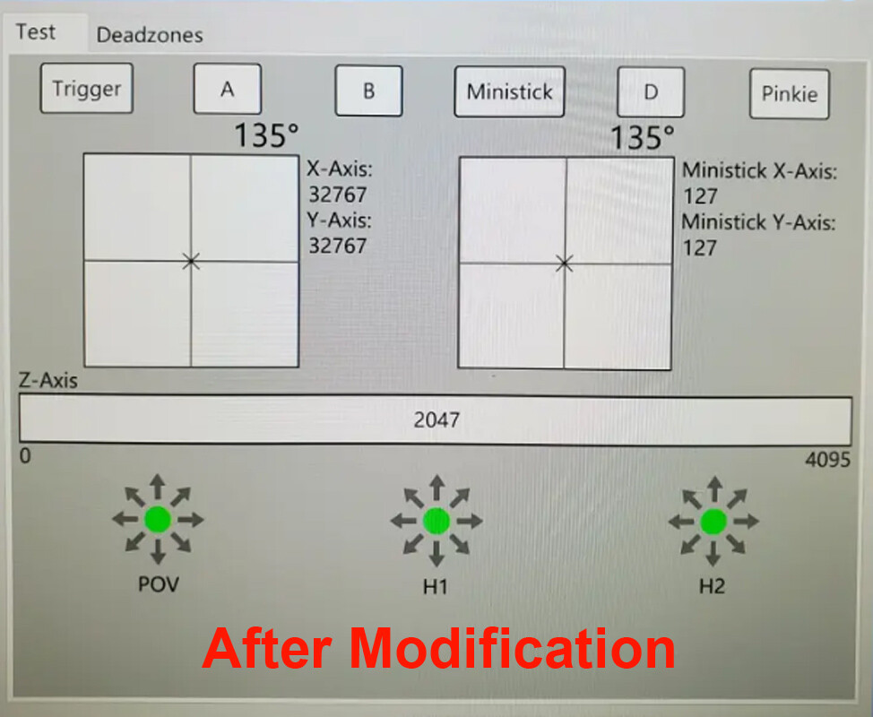 Modification Spring Mod Kit For Logitech Saitek X55 / X56 Stick Enhancement