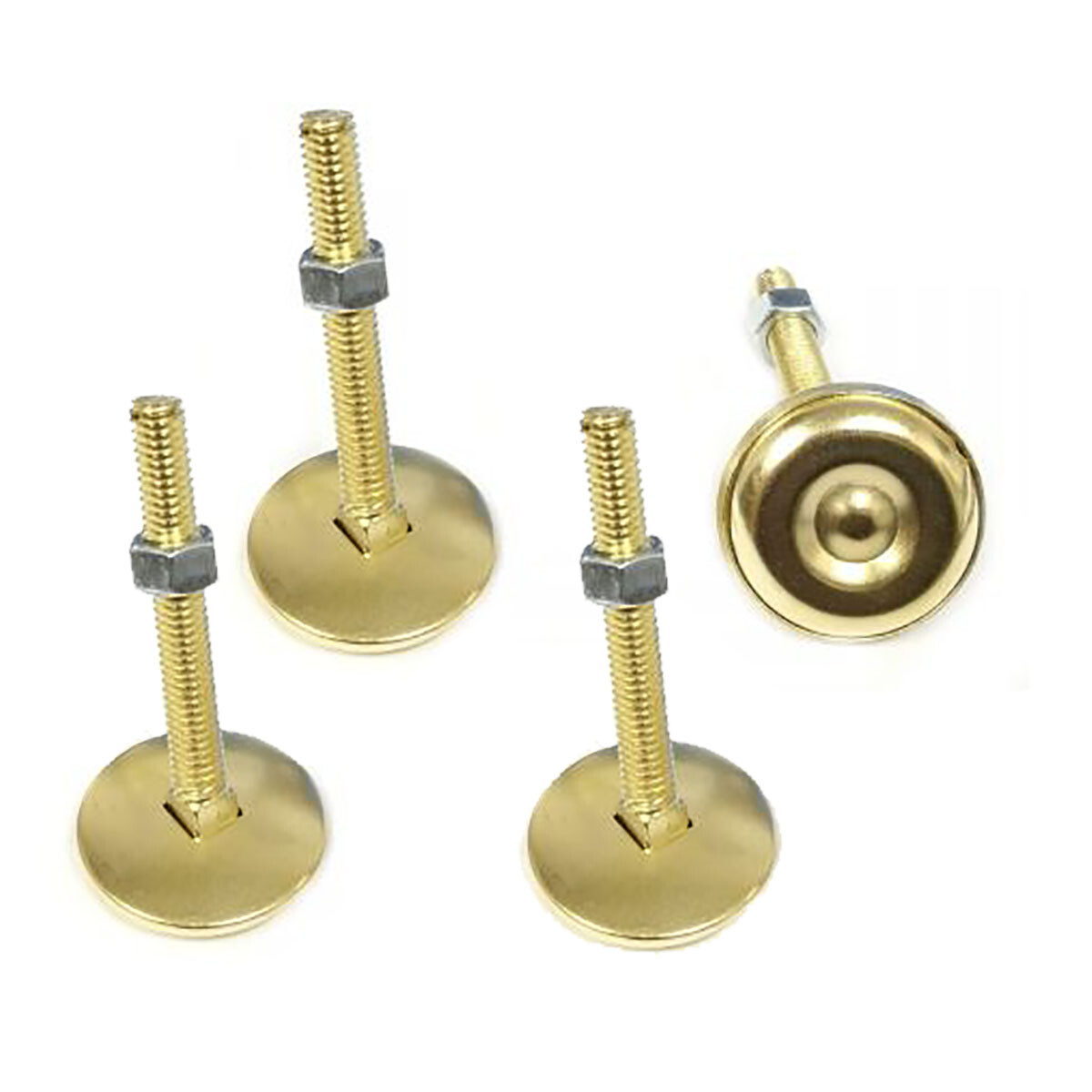 Heavy Duty Leg Leveler - Gold - 4 pack