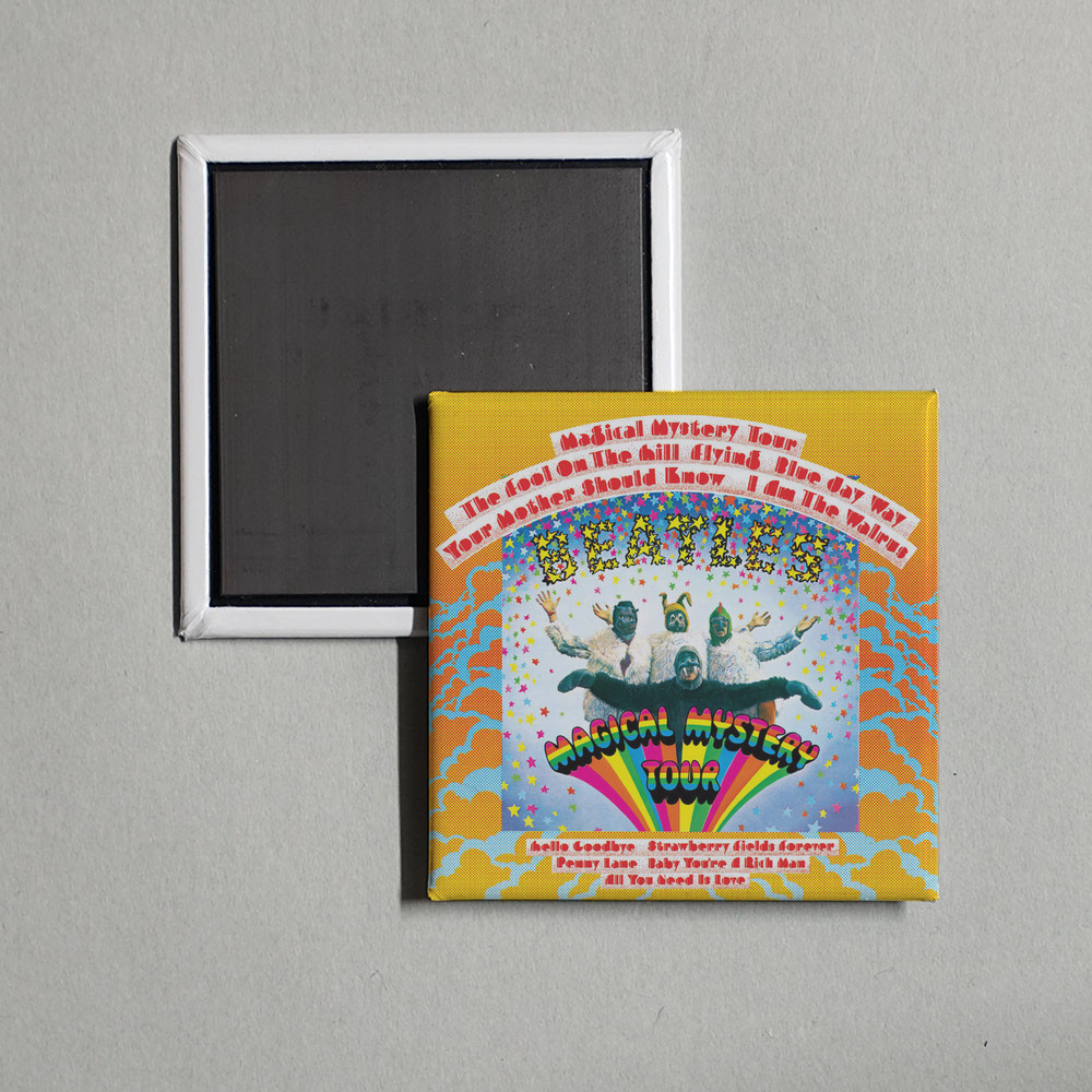The Beatles - Magical Mystery Tour (Remastered) Album Cover Locker Fridge Magnet