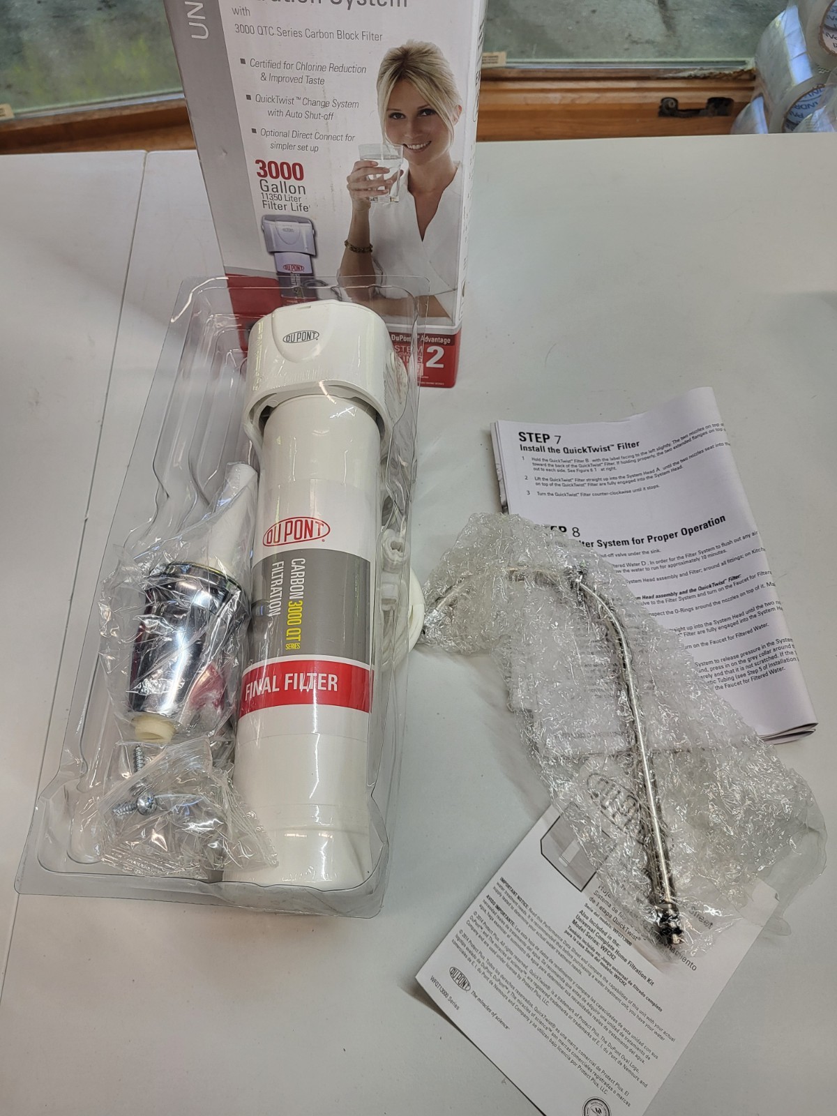 DuPont QuickTwist Water Filtration System Undersink Wfqt1300 And Wfqt13500