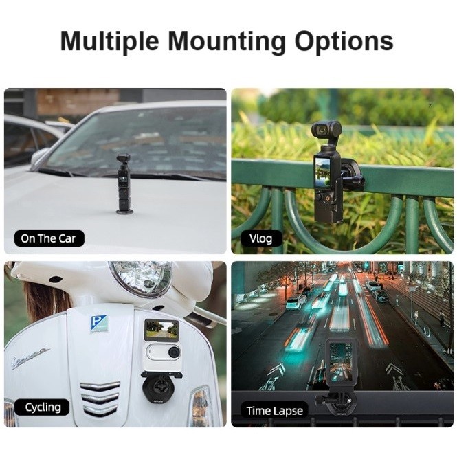 1/4" Magnetic Base Mount for DJI Osmo 360 / Osmo Nano