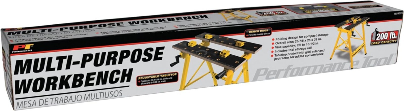 Folding Workbench & Vise - Compact 200 lbs Capacity for Versatile Projects