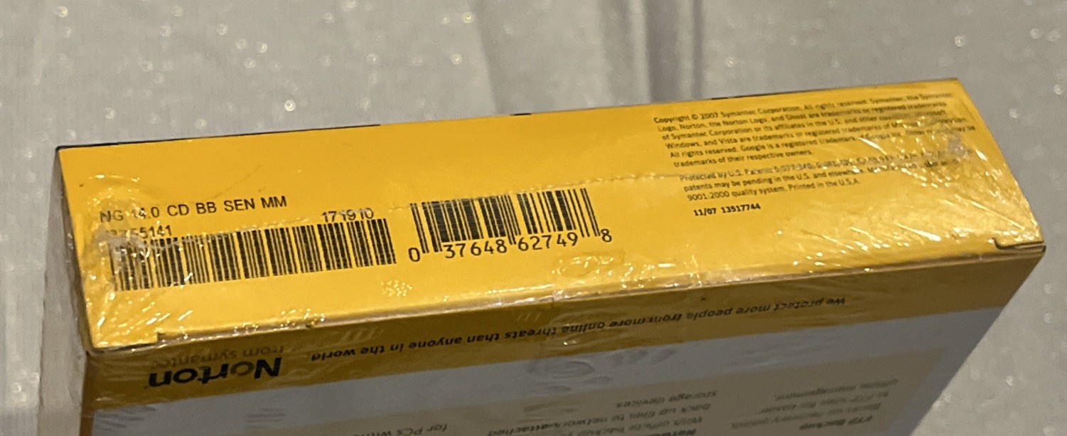 Norton Ghost 14.0 by Symantec NEW SEALED