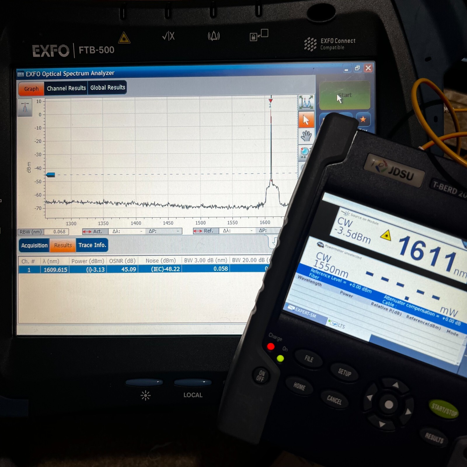 Exfo FTB-5240S Optical Spectrum Analyzer Module FTB-5240S-P-EL