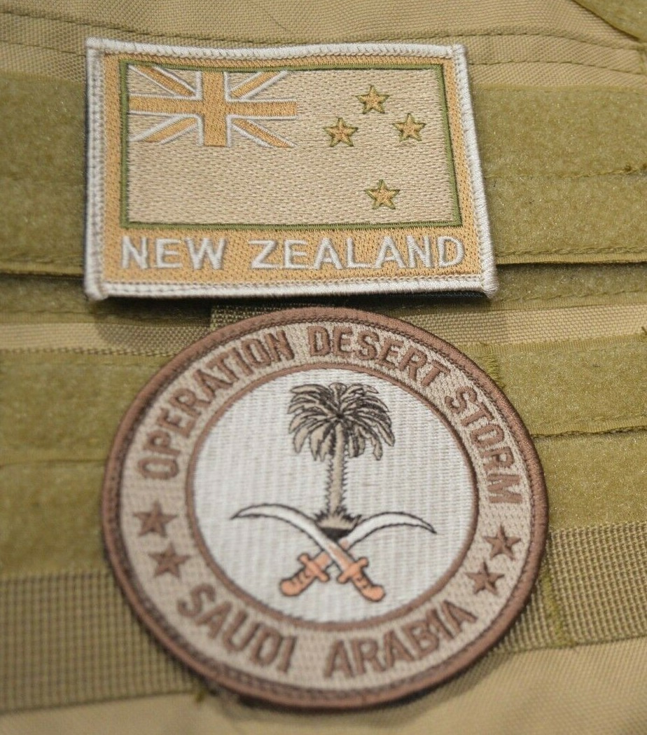 BAGHDAD BASHER PRIVATE SECURITY MILITARY CONTRACTOR PMC DSS vêlkrö 2-PATCH SET