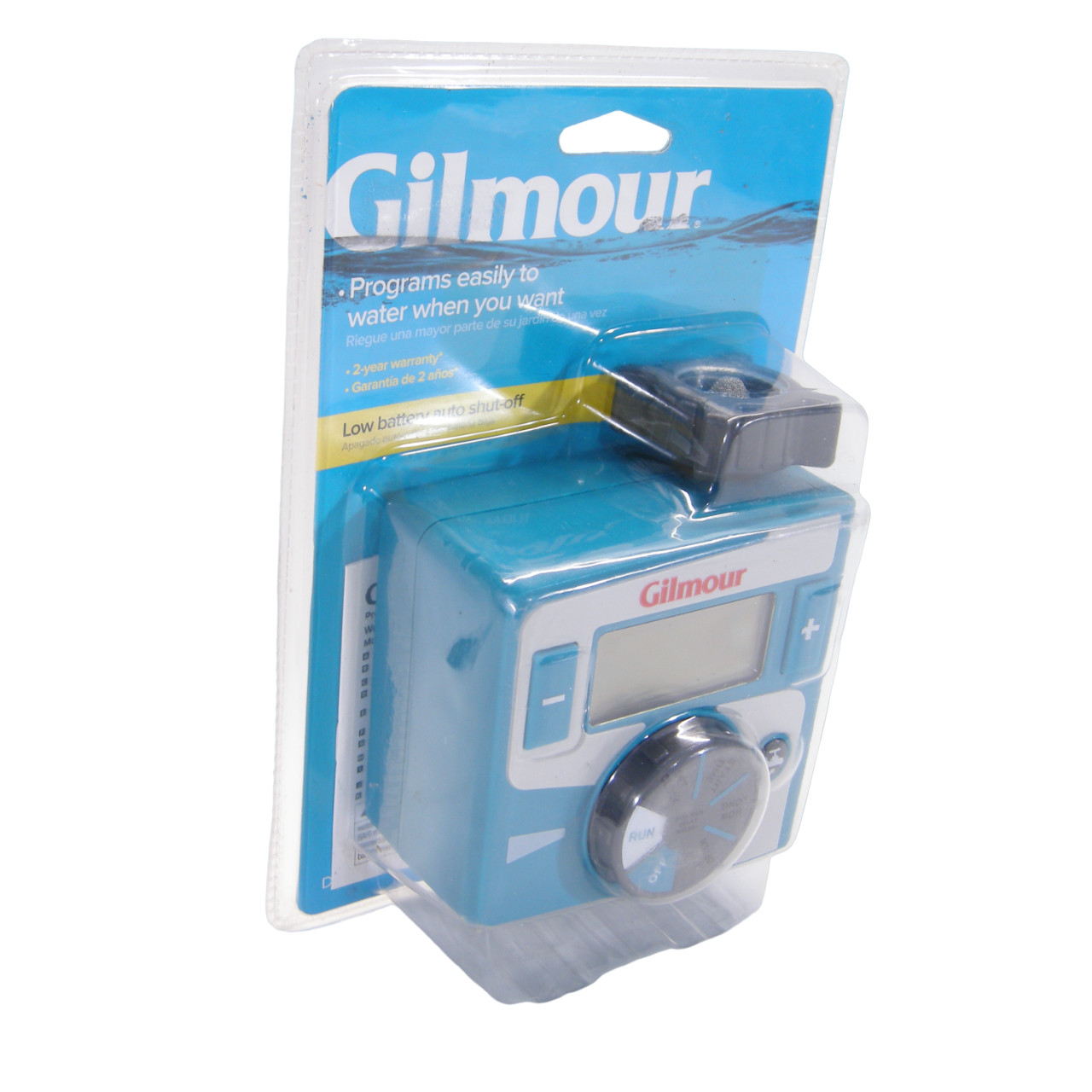 Gilmour Battery Operated Watering Hose Controller Digital Garden Timer Automated