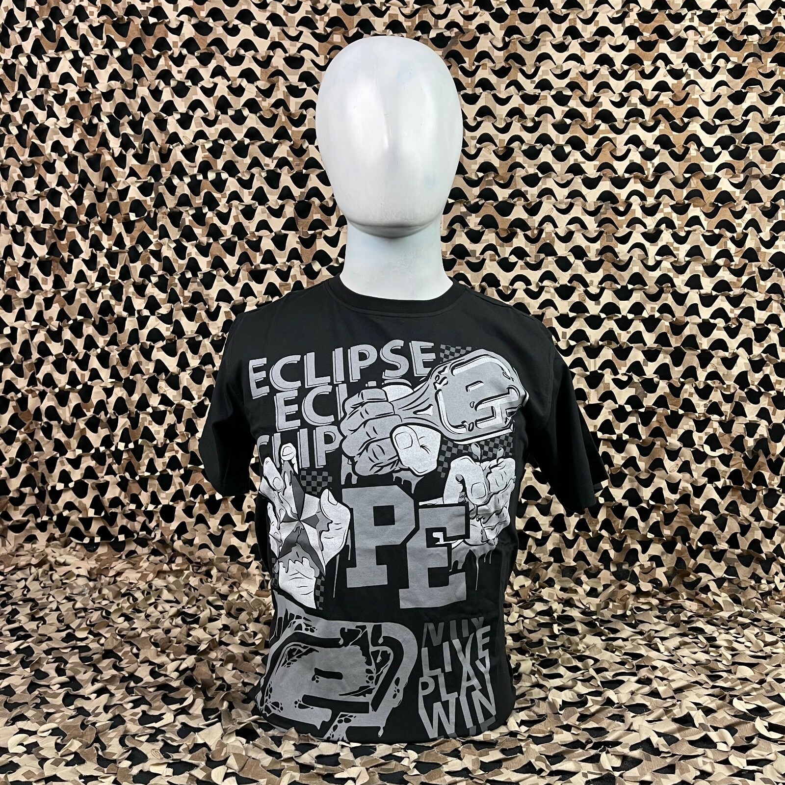 NEW Planet Eclipse Vibe Men's T-Shirt - Black - Medium