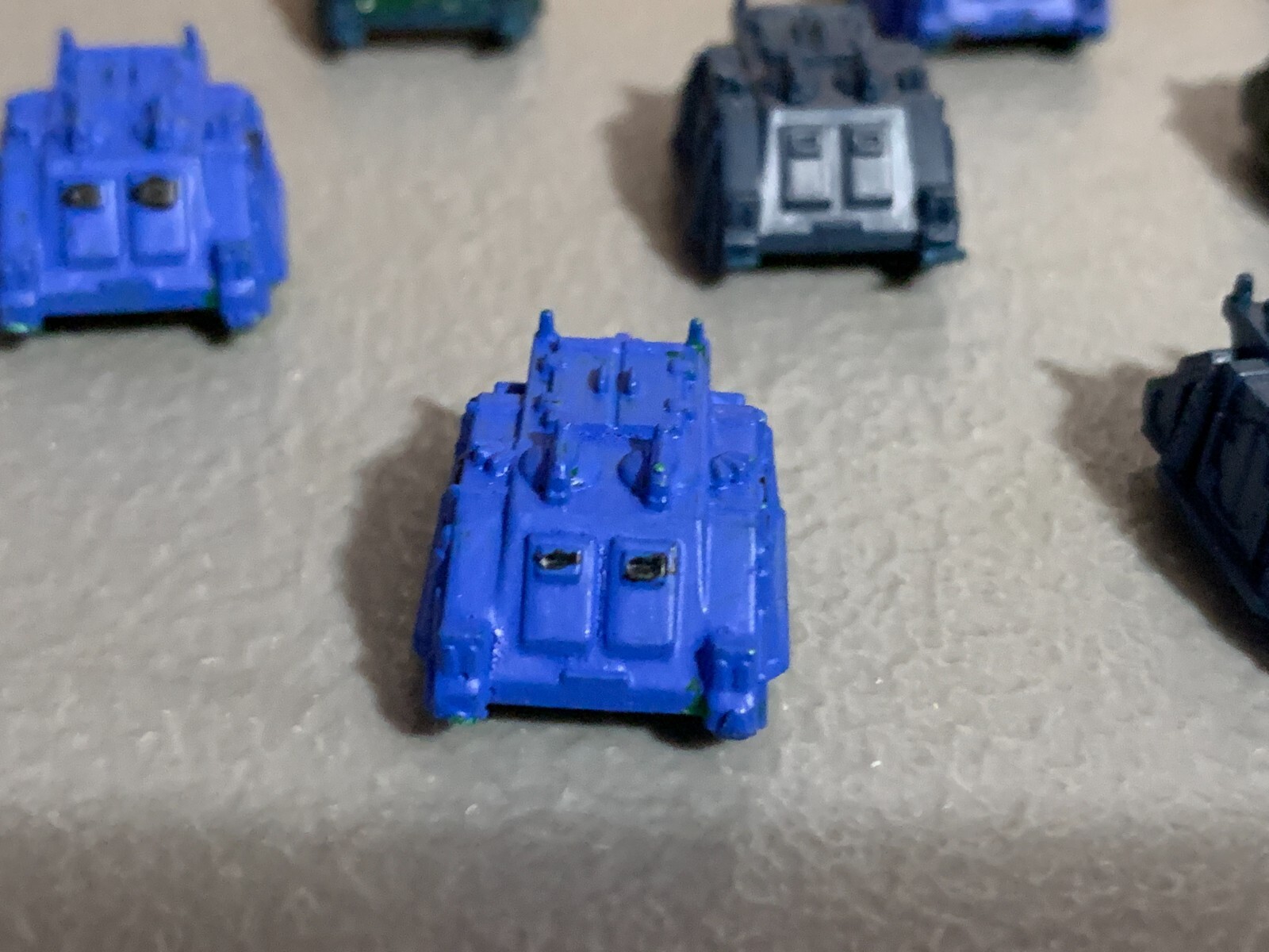 A16459 EPIC WARHAMMER 40K SPACE MARINES RHINO 10 PACK GAMES WORKSHOP