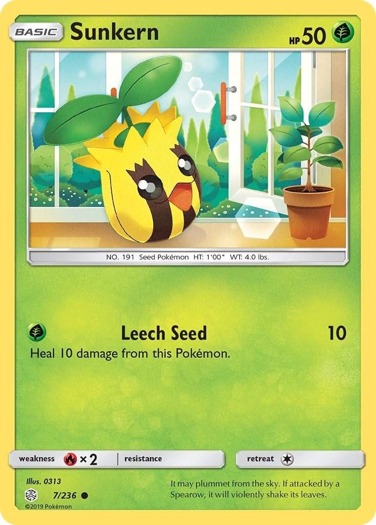 Sunkern 7/236 Sm-Cosmic Eclipse Regular
