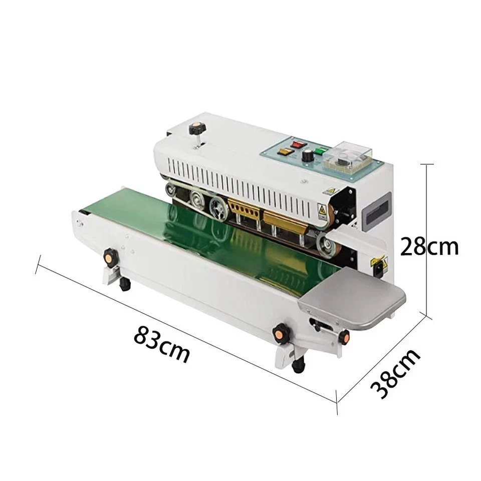 US FR900 220V Continuous Horizontal Plastic Bag Auto Sealing Packing Machine CE