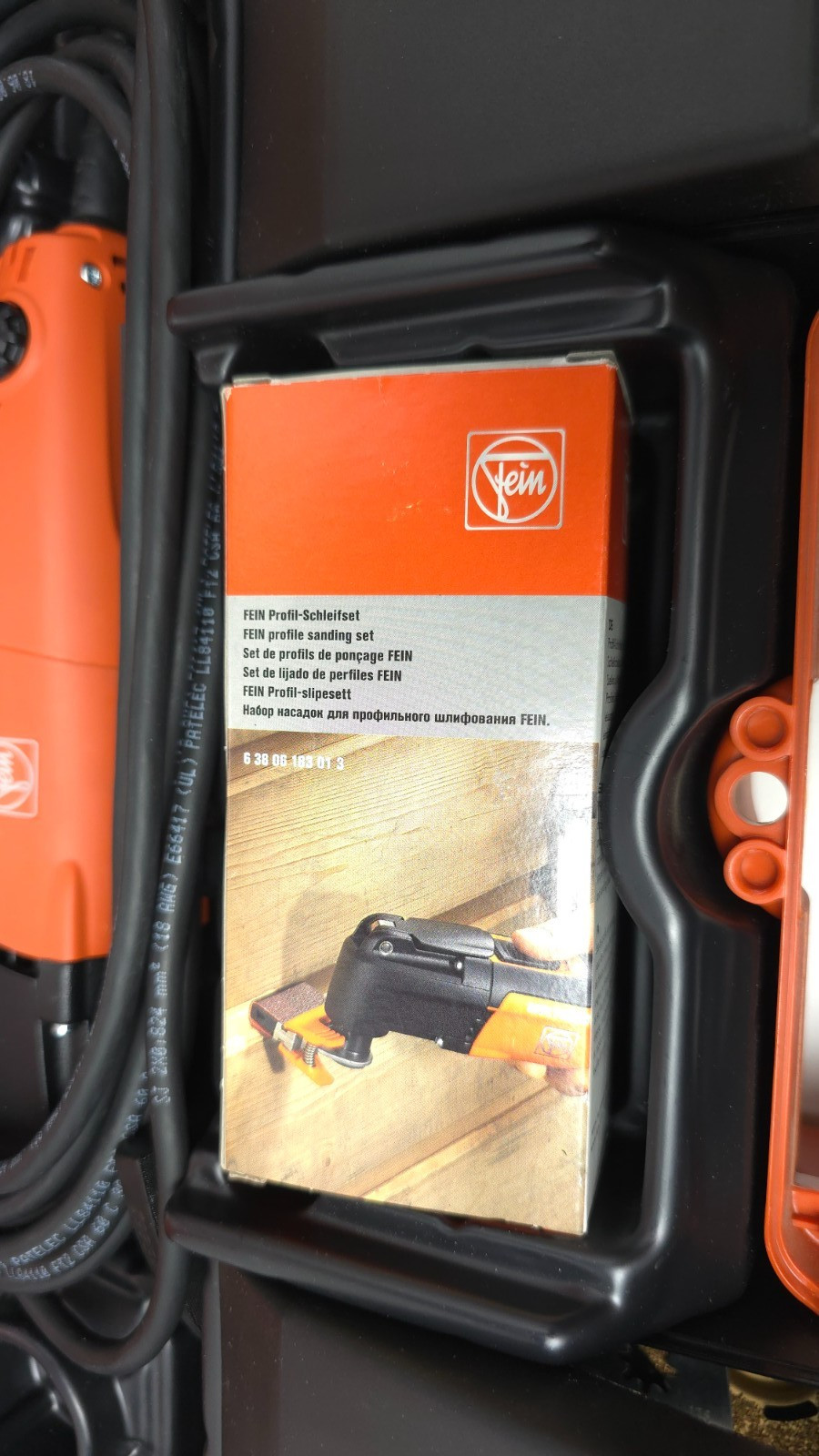 FEIN MultiMaster Top FMM 250Q Multi-Tool with Case & Acc (Virtually NEW)