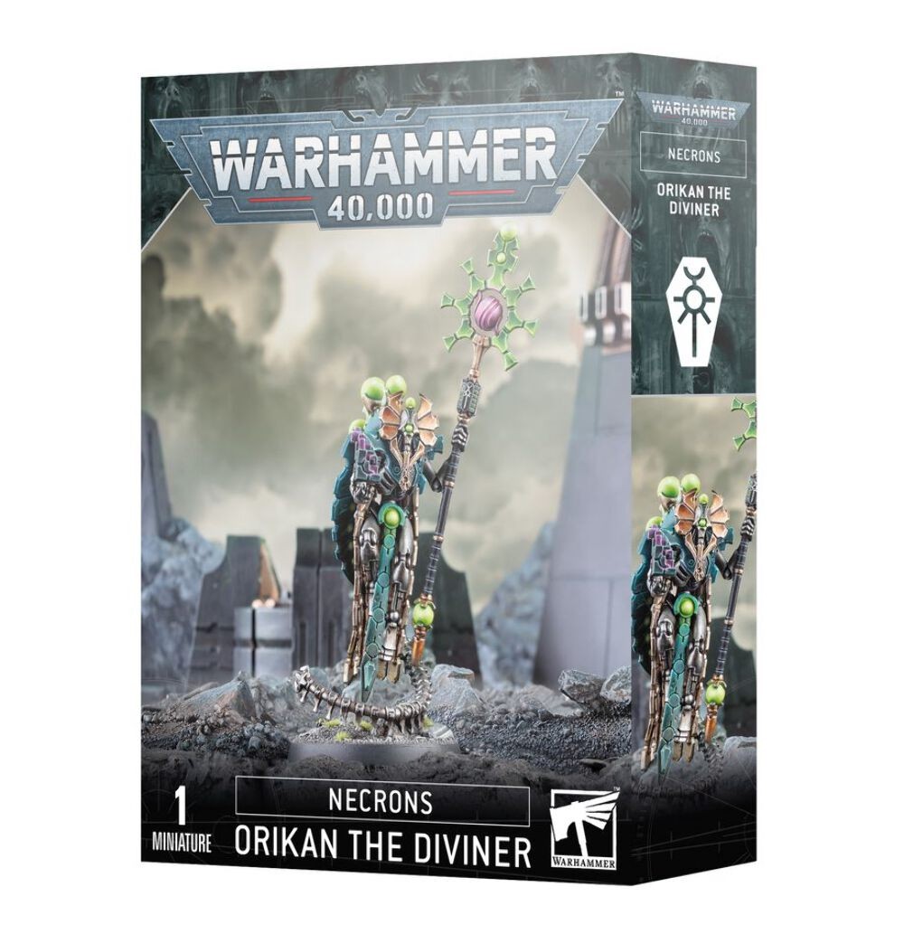 Necrons Orikan the Diviner Warhammer 40k