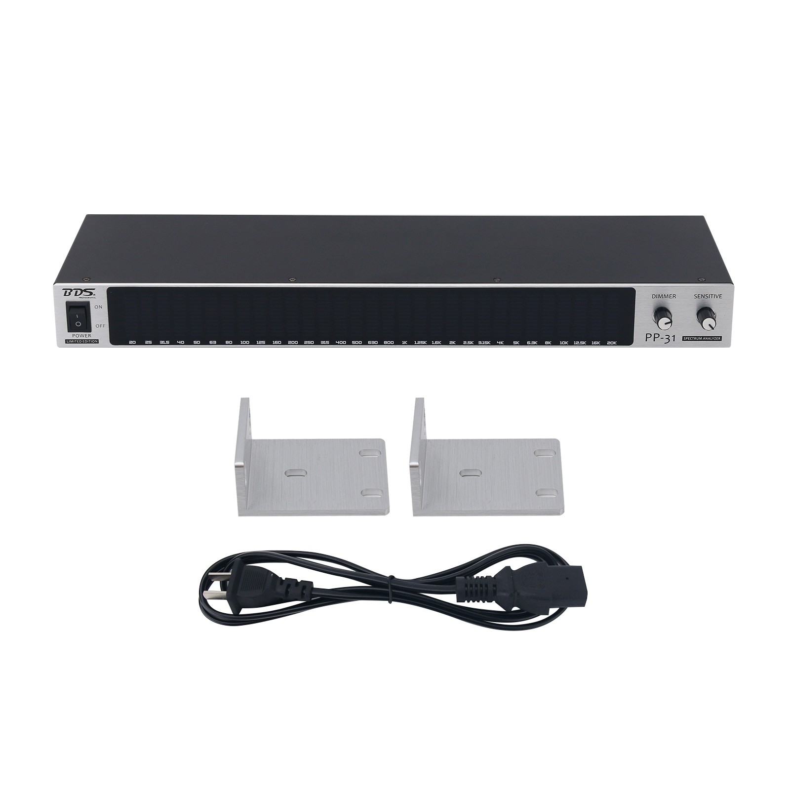 BDS PP-31 Digital Audio Spectrum Analyzer Display 1U Music Spectrum 31 Segment