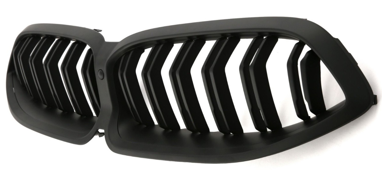 ✅ FRONT SPORT GRILLE KIDNEYS FOR BMW 8 SERIES G14 G15 G16 LCI TWIN BRIDGE MATTE BLACK ✅