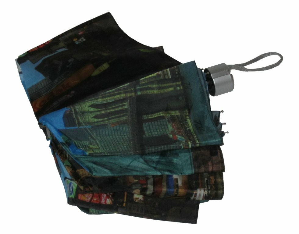 NY Sign Folding Umbrella, Compact umbrella, mini umbrella