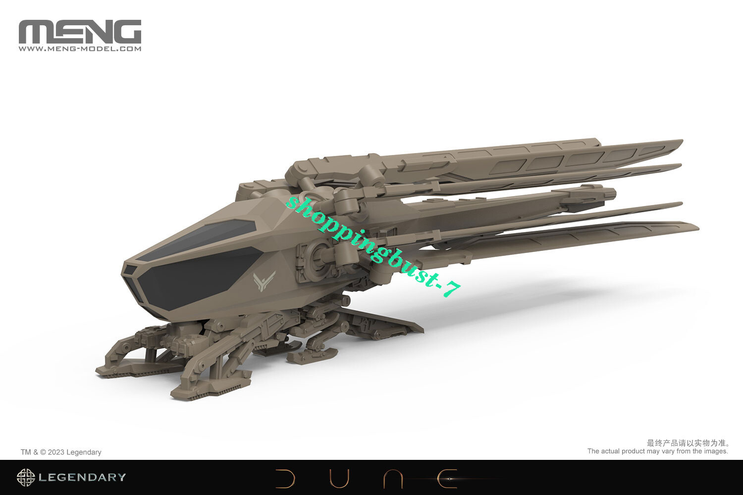 MENG MMS-011 ATREIDES ORNITHOPTER MODEL KIT