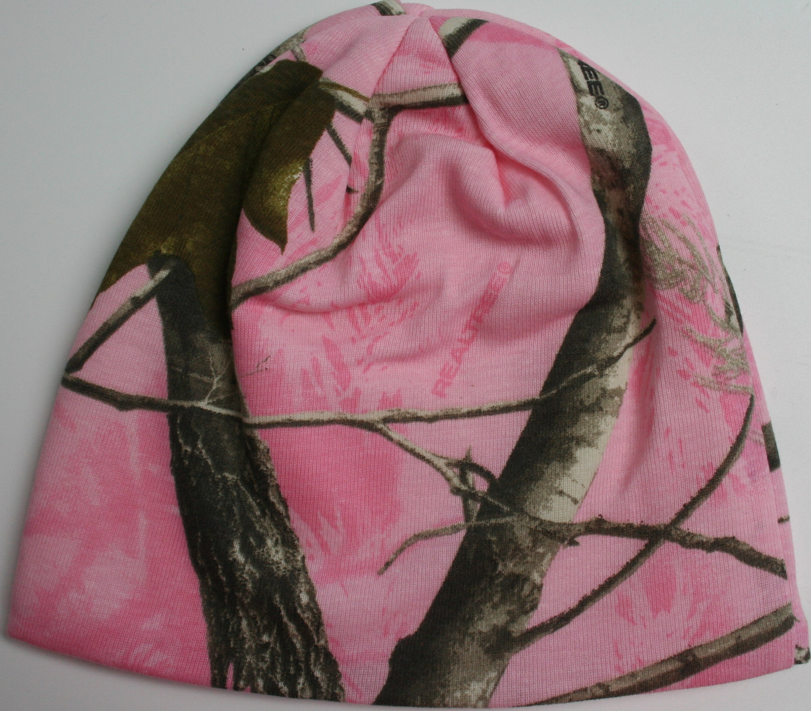 real tree beanie hunting cap hat stocking camo camoflauge lined pink womens oak