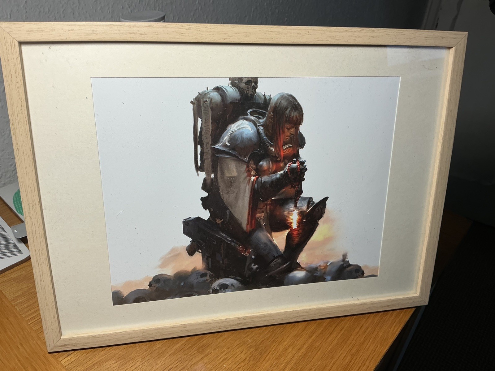 WARHAMMER 40K, ADEPTUS SORORITAS Art Print (1 x Card) 2025  A4
