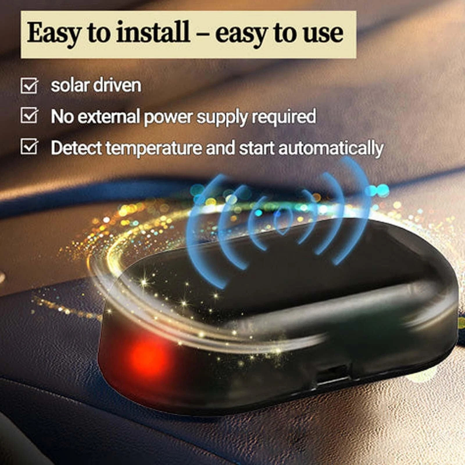1 PC Electromagnetic Snow Removal Car Deicer Molecular Anti Snow Removal Winter
