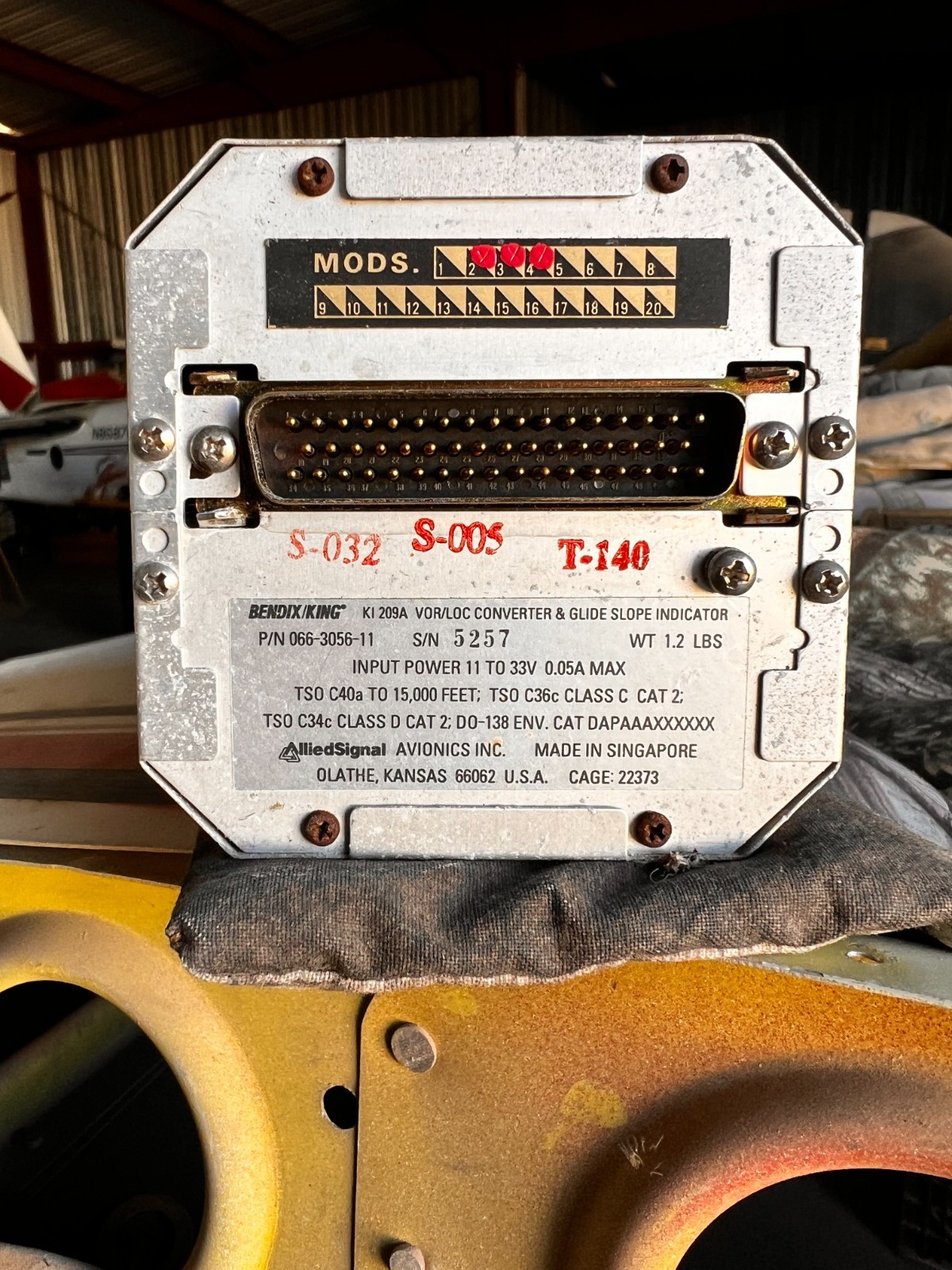 Bendix King KI209A indicator