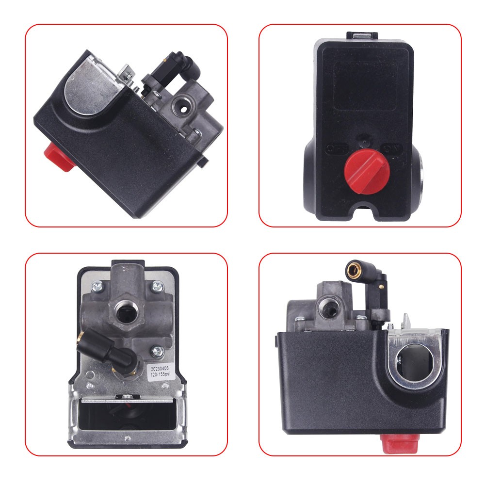Compressor Pressure Switch For MDR 11/11 EA 26AMPS 120/240VOLTS 120-155PSI✨💖