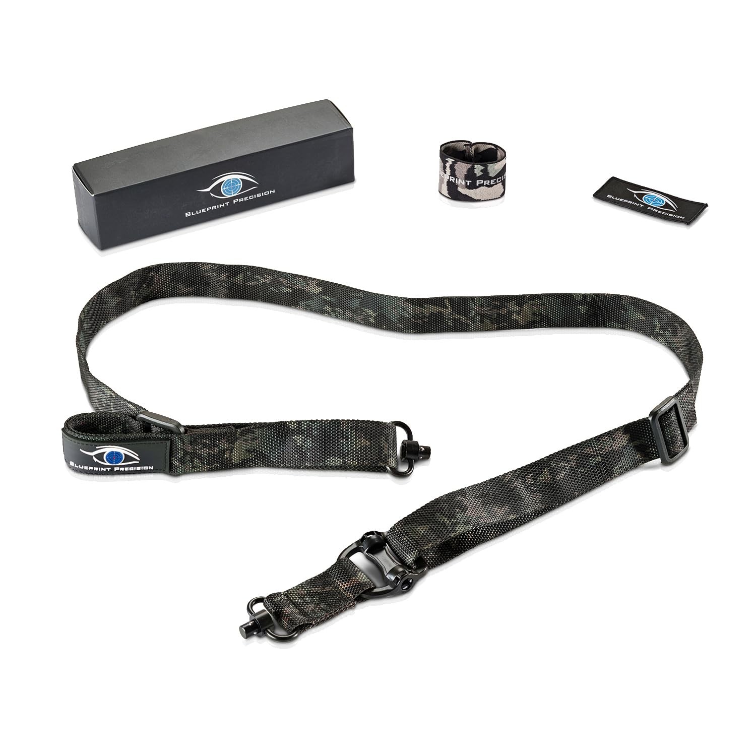 Rifle Sling - Durable Two Point Sling with Fast Adjust Pull Tab, Dual QD Moun...