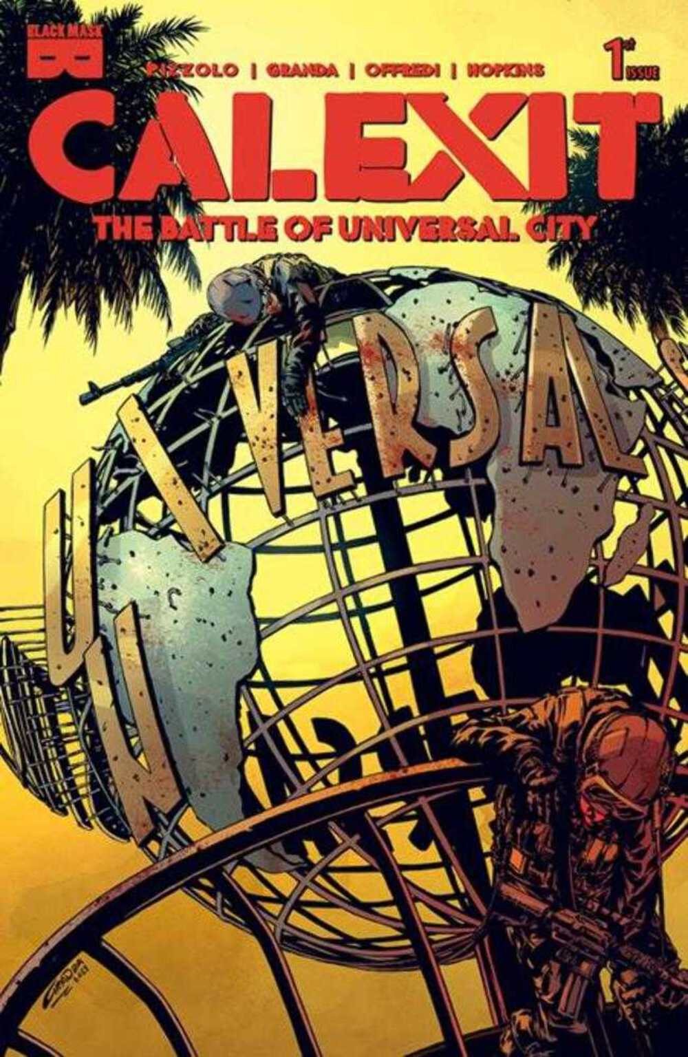 Calexit The Battle Of Universal City #1 (Of 3) Cover A C Granda (Mature) (NM)