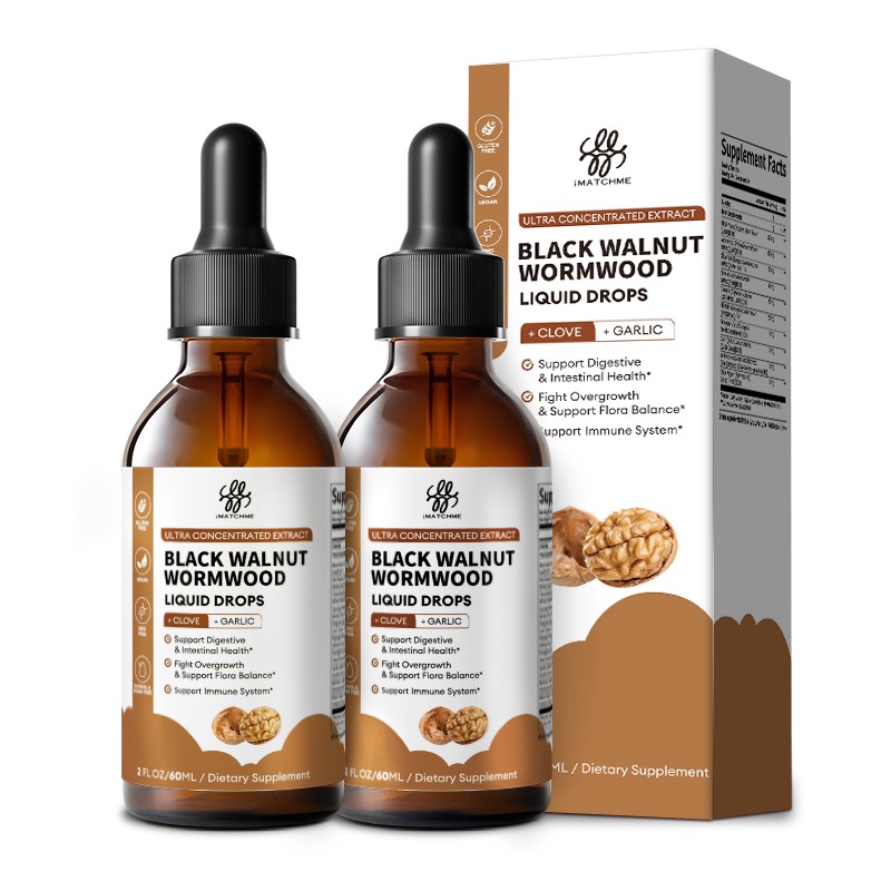 2Pack Parasite Cleanse Tincture/Extract-Wormwood, Black Walnut Hull, Clove 2oz