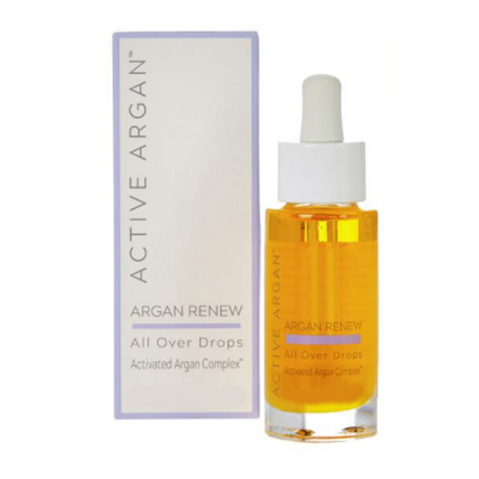 Active Argan All Over Drops for Face, Body & Hair - 1 fl. oz. New Open Box