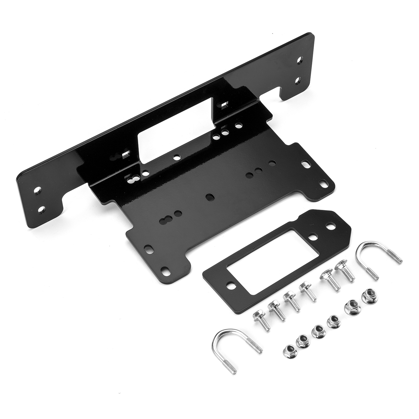 WEISEN Heavy-Duty Winch Mount Plate For Kawasaki Mule SX KAF400 4x4 2017-2026