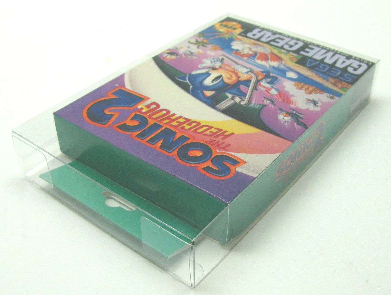 1x SEGA GAME GEAR BOX CIB - CLEAR PLASTIC PROTECTIVE BOX PROTECTOR SLEEVE CASE