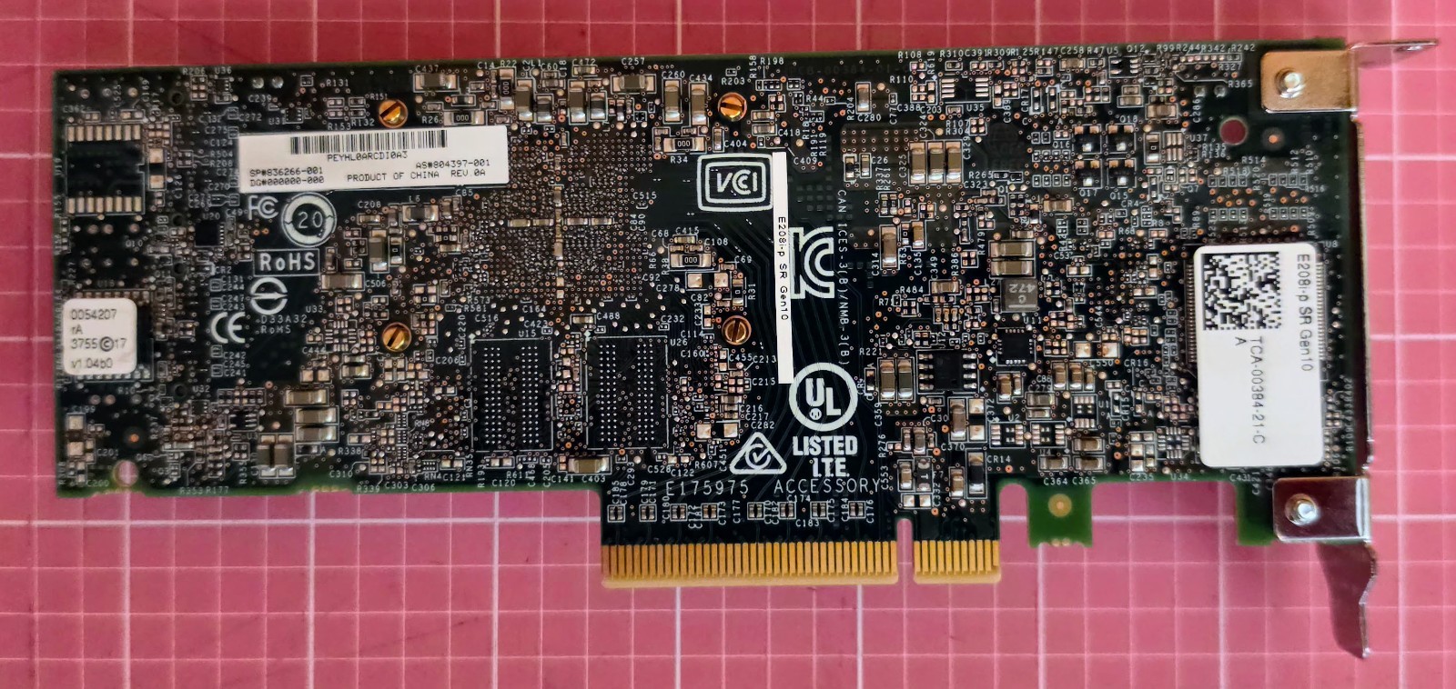 HPE 804394-B21 Smart Array E208i-P SR Gen10 12G SAS Raid Controller Low Bracket
