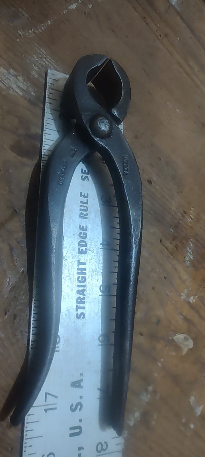 Werra Germany Hand Nipper Antique Tools Blacksmith Primitive